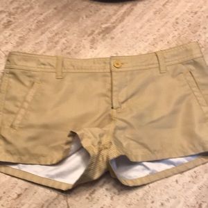 RVCA Yellow striped shorts